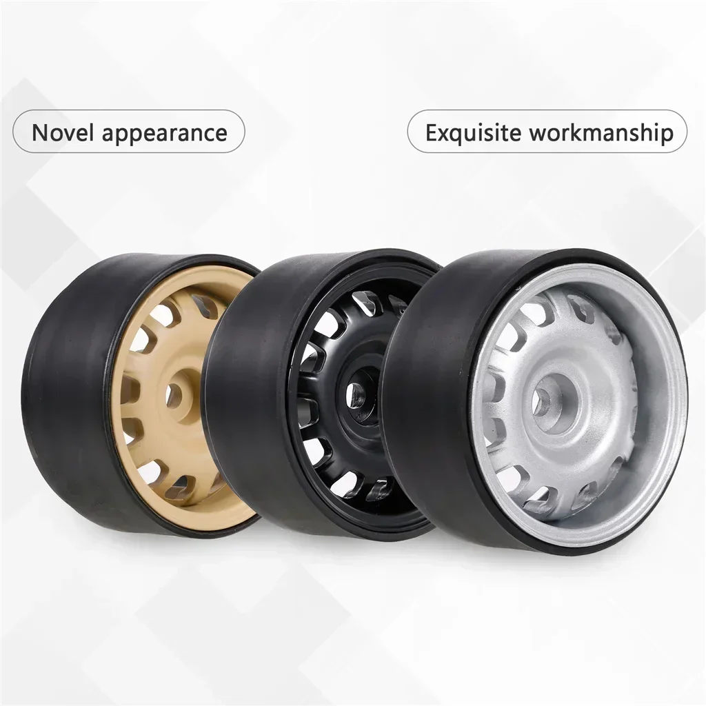

4PCS 1.9" Beadlock Wheel Rims for 1/10 RC Crawler Car Axial SCX10 II 90046 Trxs TRX-4 RedCat Gen8