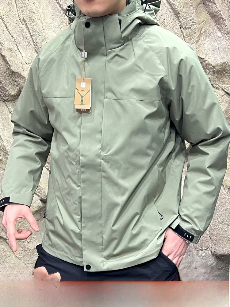 

Men's down Jaet Windproof Waterproof Outdoor Gear Goose down Hooded Tee-in-One Series Warmth And Sle for Winter