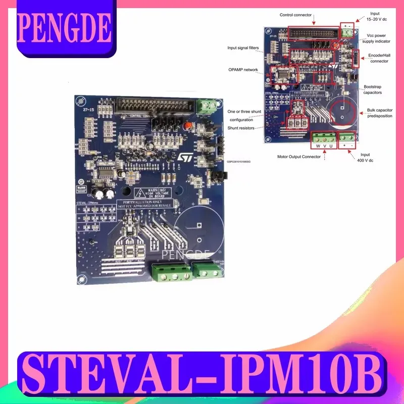 Spot STEVAL-IPM10B 1200W motor control power supply board based on STGIB10CH60TS-L new development board