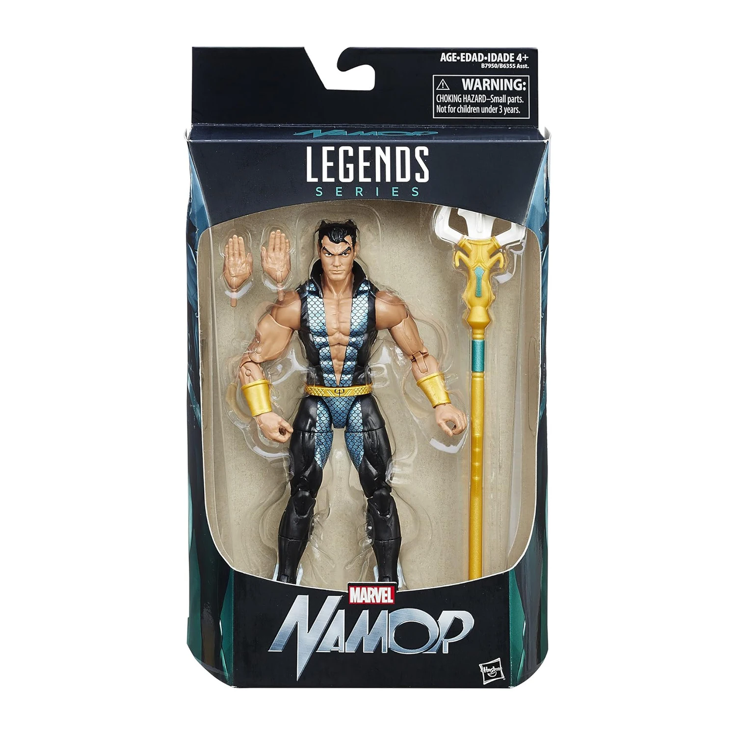 

Аутентичная 6-дюймовая шарнирная фигурка Marvel Legends Namor the Sub-Mariner, официальная коллекционная модель