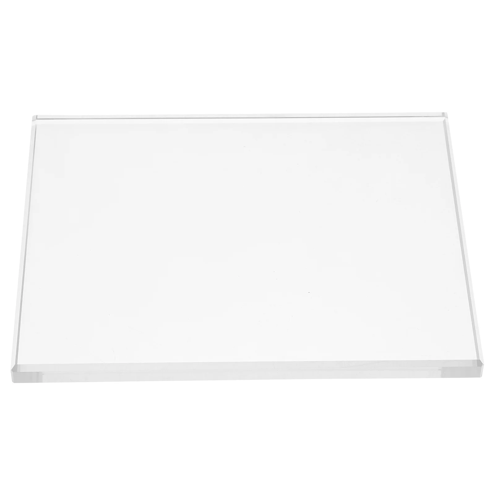 

Tempered Glass Clear Sheet Board Polished Super Hard for Handmade Craft Grinding Scraping Cutting Pad Craft Tool