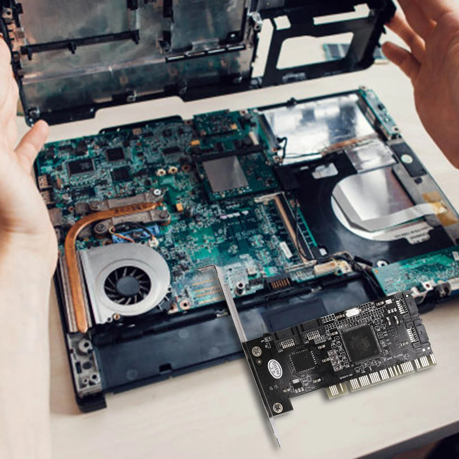 3114 Array Card SATA Expansion Card 4-Port Expansion PCI to SATA Conversion Card