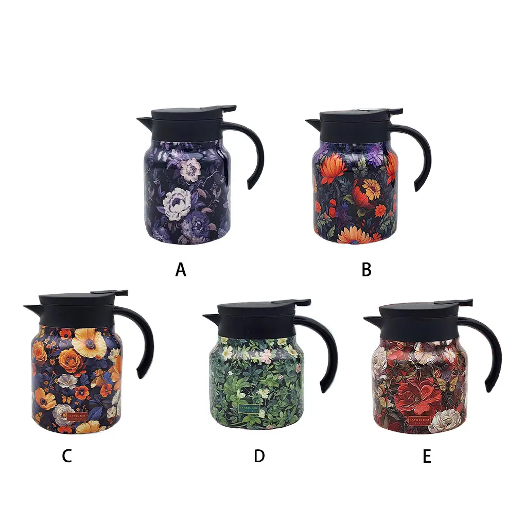 

AssortedColor Stew Pot Vintage Style Insulated Teapot For Home Decoration Main Body Is Made type+1