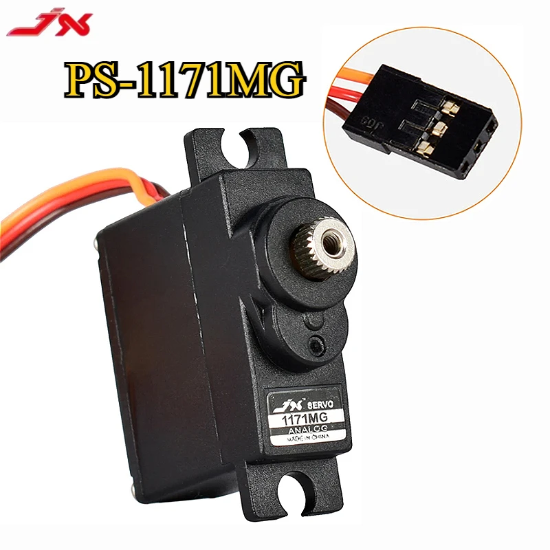 JX Servo PS-1171MG 17g 3.5KG Torque Metal Gear Analog Mini Lron Core Servo For RC Mini Helicopter Airplane Robot DIY Parts