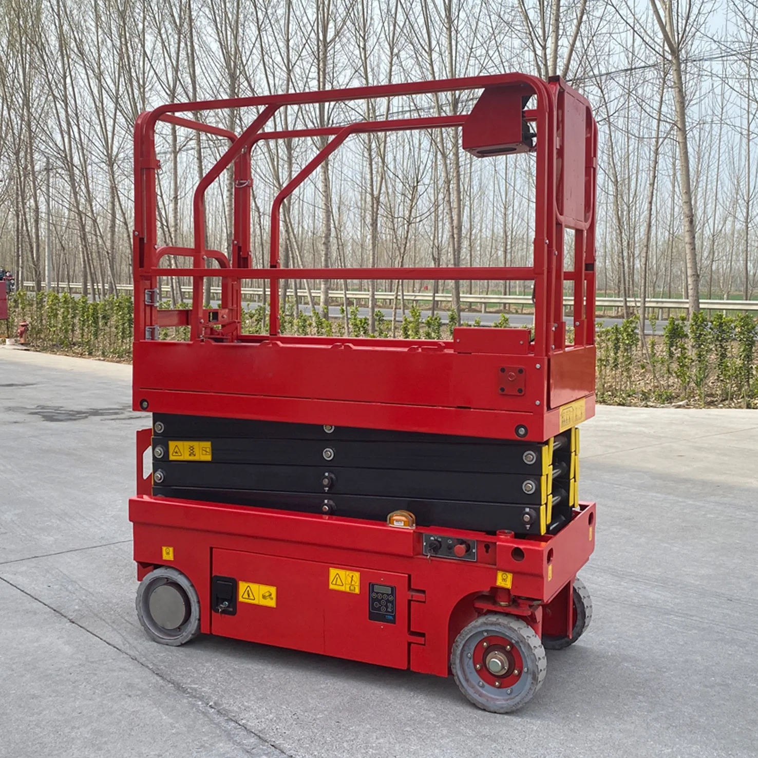 Factory Direct Mini elektrische schaarheftafel 4m-6m CE-gecertificeerde belasting 300kg