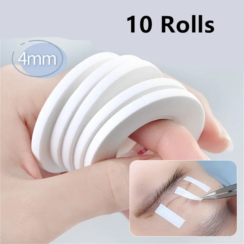 5/10Rolls Hypoallergenic Eyelash Extension Tape Eye Patch Grafting False Lashes Extension Isolation Tape Eyelid Lifting Tools ﻿