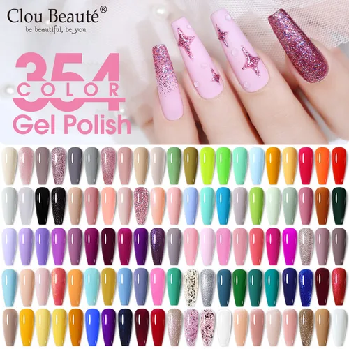 Imagen 2 del producto Sin limpiar capa superior Base imprimación UV Gel Nail Art Tips manicura Gel esmalte de uñas Color Gel esmalte semi permanente