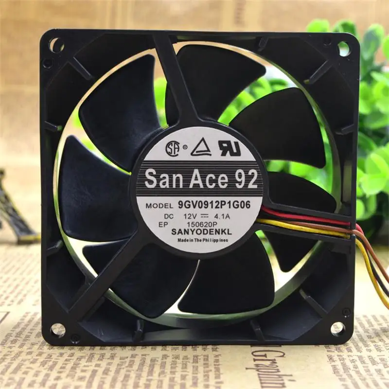 New For Sanyo 9038 9cm 4.1A 9GC0912P1G06 Violent Cooling Fan