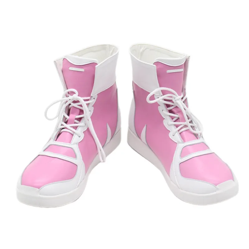 Dantsu Vlam Cosplay Schoenen Anime Pretty Derby Cosplay Props PU Lederen Schoenen Halloween Carnaval Laarzen Op maat gemaakt