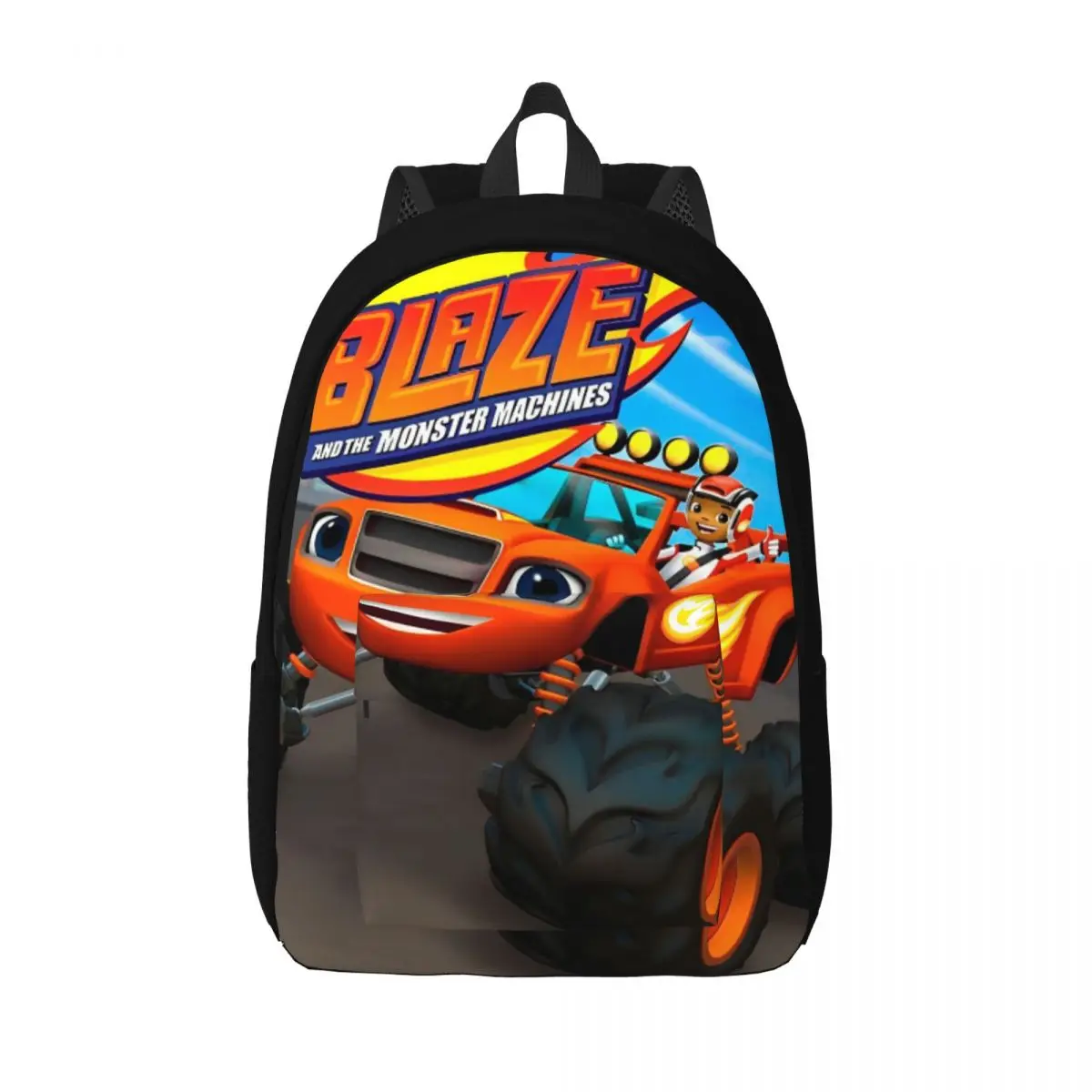 Blaze And The Monster Machines for Men Women Student School Bookbag Daypack Middle High College Travel