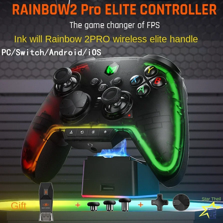 Rainbow 2PRO Wireless Handle PC/Switch/Android/iOS