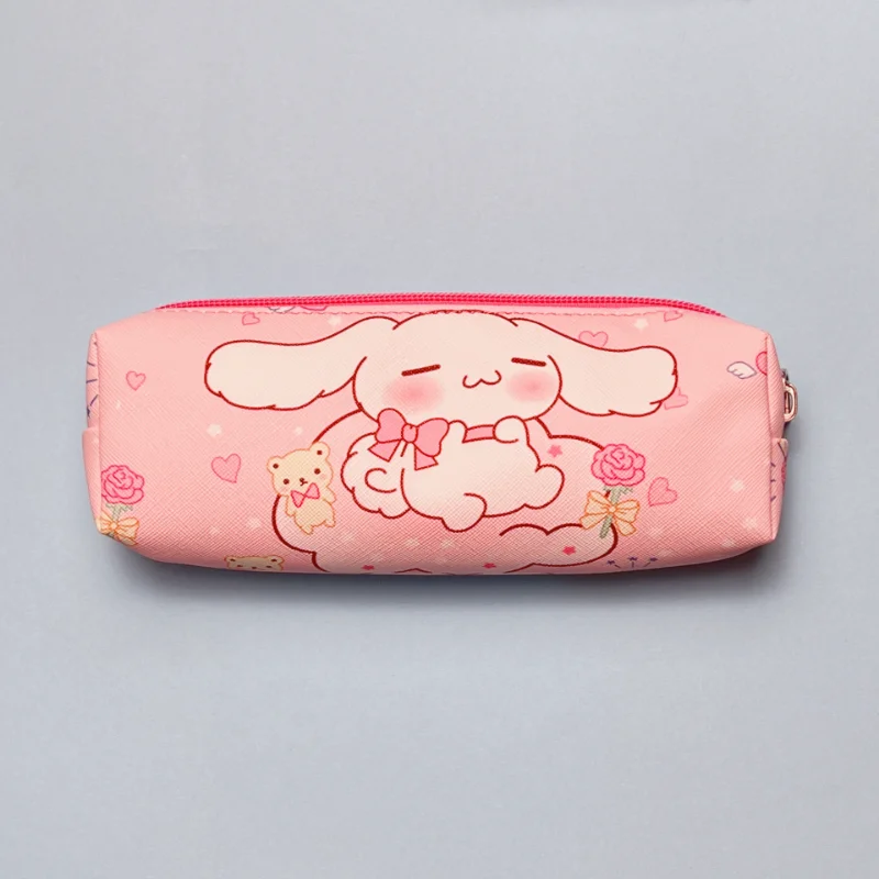 Sanrio New Cinnamoroll Babycinnamoroll Portable Stationery Box Cute Large Capacity Lightweight Waterproof Stain Resistant