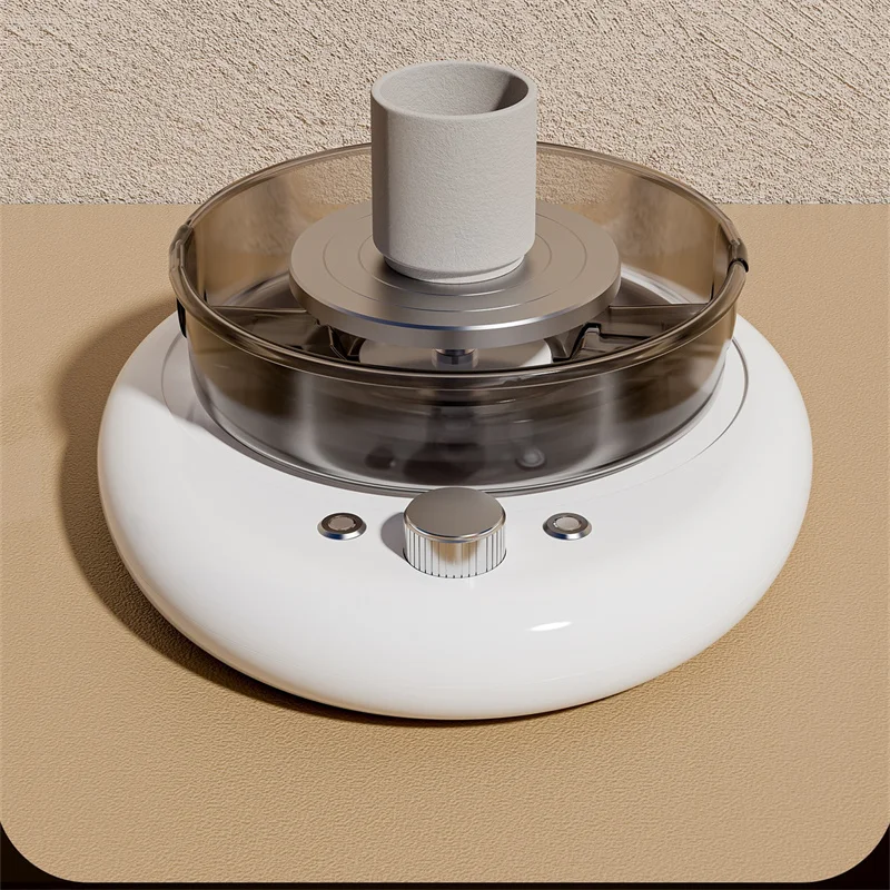 

Портативная электрическая гончарная машина для керамики с эффектом света, мини-аппарат для лепки из глины