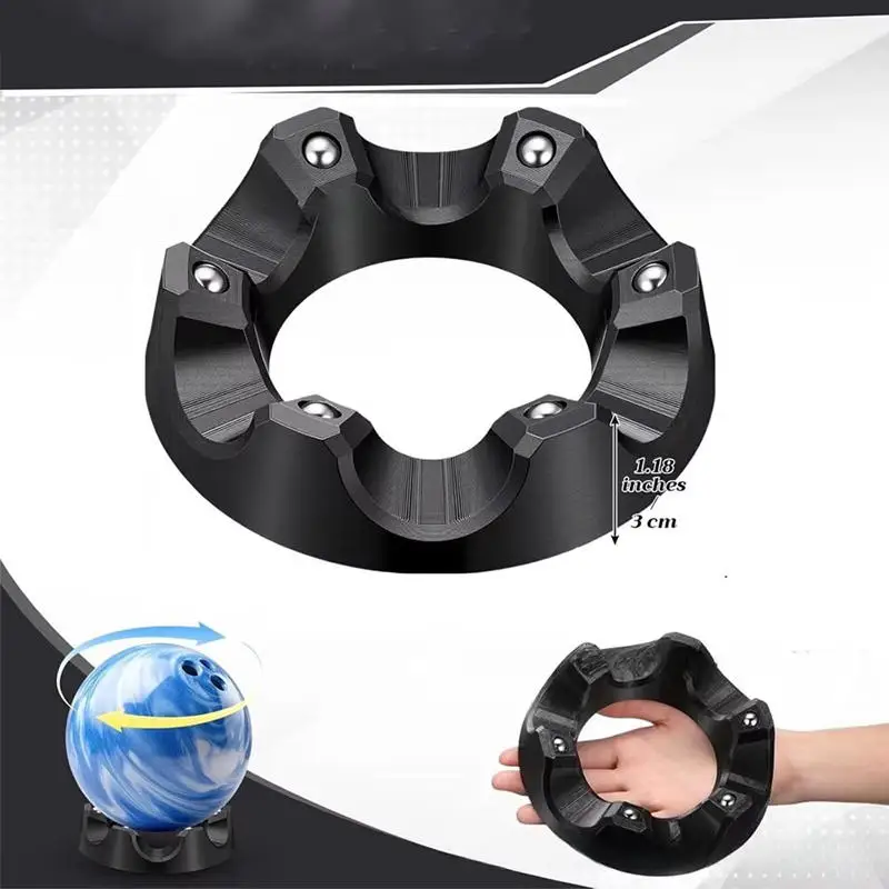 

New Multifunctional Bowling Ball Stand 360° Bowling Ball Support Tool Bowling Ball Polishing Stand Rotating Bowling Rack