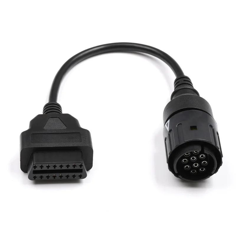 

for BMW Motorcycle OBD Extension Cable 16 Pin to 10 Pin Adapter Cable Diagnostic Connector OBD2 Scanners for Fault Detection