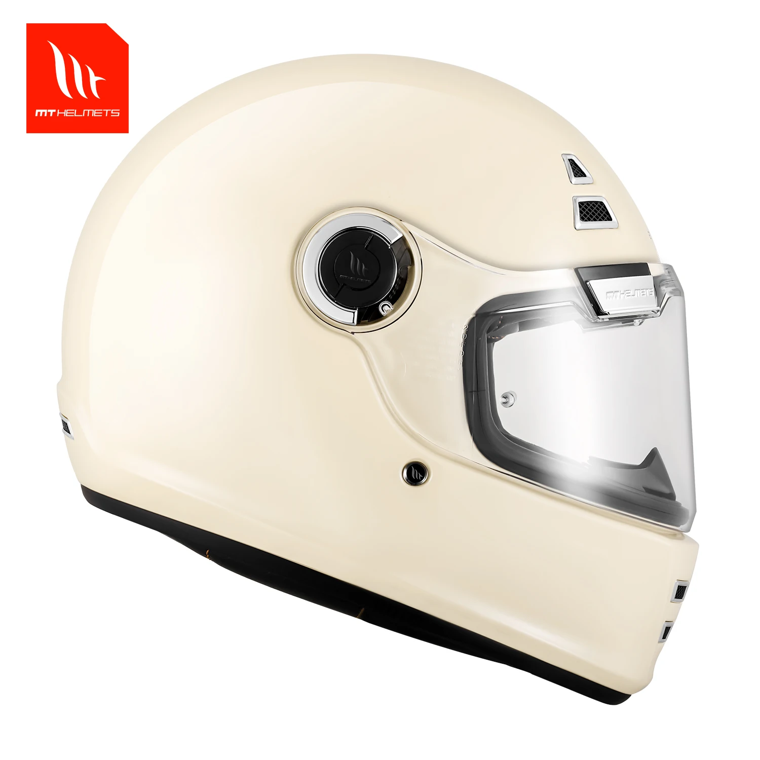 NEW Arrival Motorcycle Helmets Retro Full Face Solid Double D Buckle Gloss  Matt Anti-fog S-3XL Size MT Helmet JARAMA Clear Visor - AliExpress 201355758