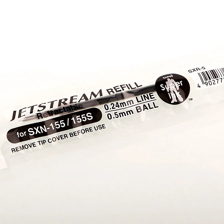 Uni Jetstream Ballpoint 0.5 mm Tip Refill SXR-5 for SXN-155/SXN-155S Retractable Ballpoint Pen