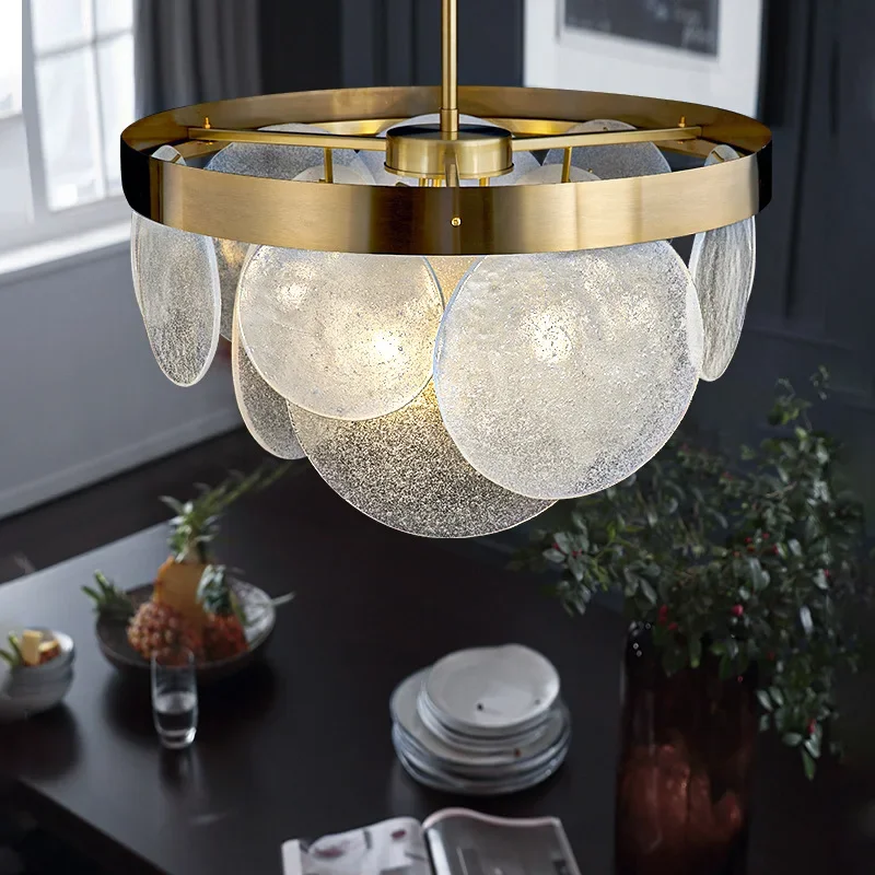 

Modern LED Hanging Bubble Glass Ceiling Chandelier Models Light Lamp Fixture Lustre Suspen Luminaire For Dining Kitchen Bedroom