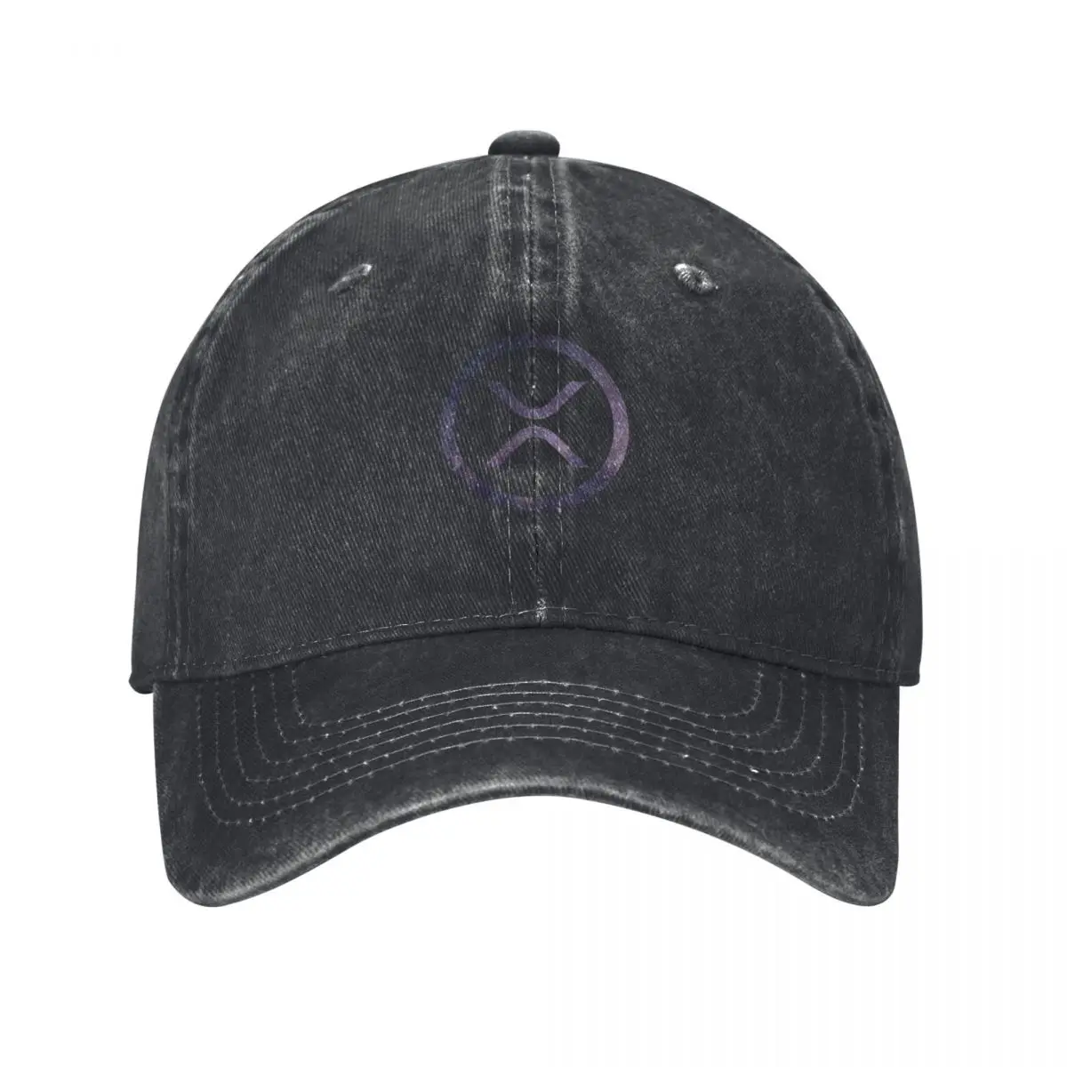 Ripple (XRP) Galaxy Logo Baseball Cap Golf Cap Rugby Golf Wear Hat Baseball Cap Men's Baseball Women's