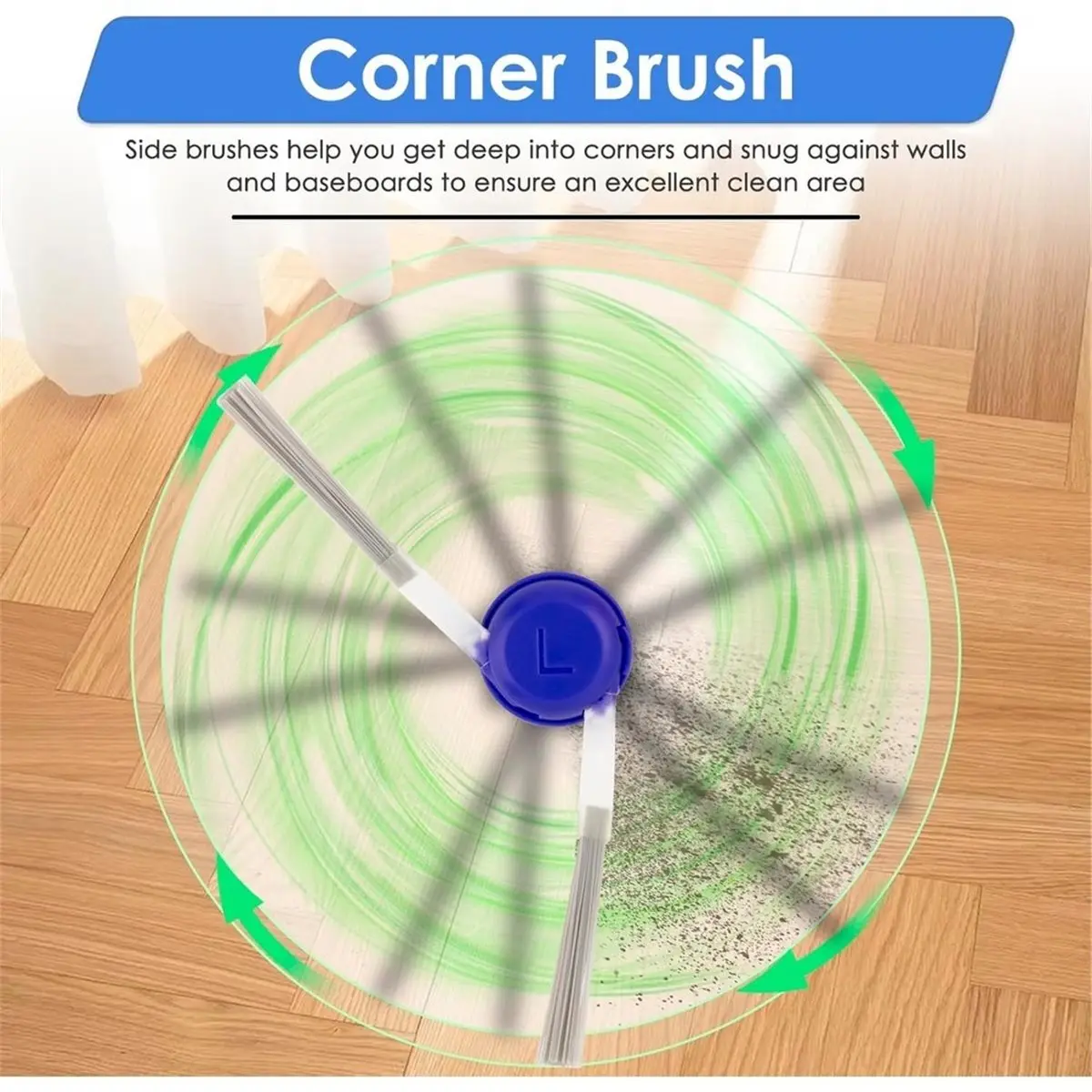 RECOMMENDATION  8 Pack Replacement for Robot Vacuum Cleaner Roller Brush Track-Type Mop Side Brush HEPA Filter Dust Bag