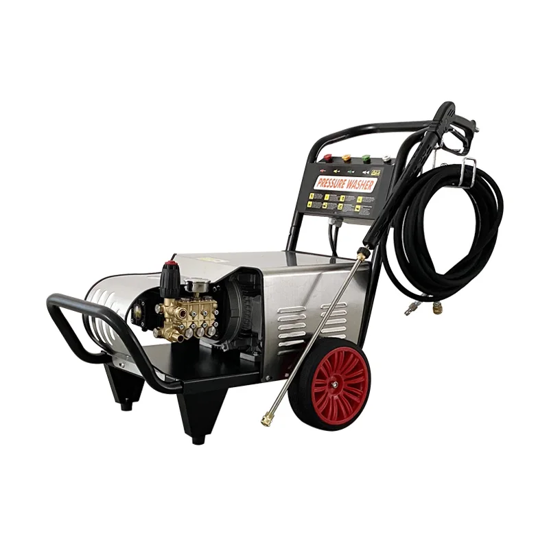 

KUHONG 2.5kw 150bar 15lpm Electric 220v New High Pressure Washer Car Washer Pump with Pressure Washer Gun