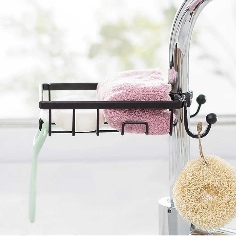Sink Organization Kitchen Organizer Farmhouse Accessories Sponge Holder Tray Rack Drain