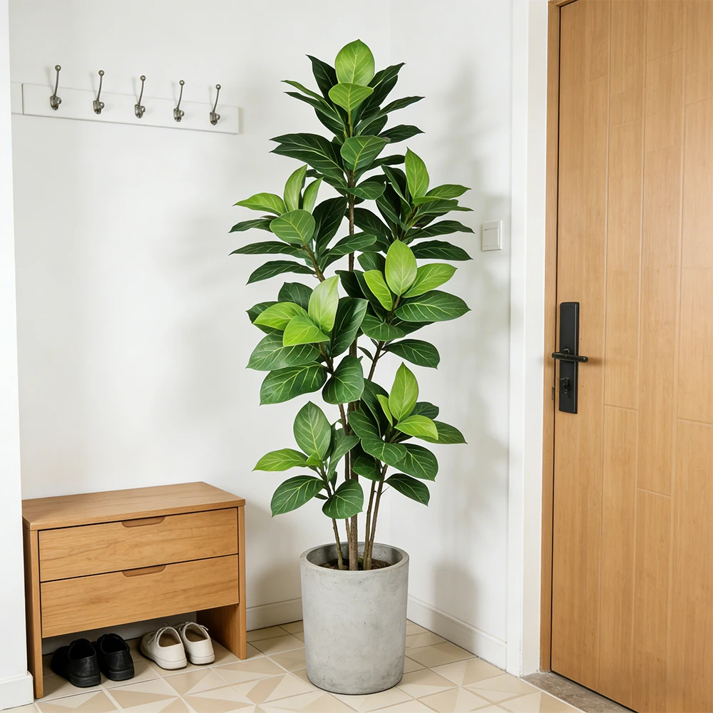 ต้นไทรประดิษฐ์ขนาด 70-130 ซม. - Ficus Lyrata Tree บทวิจารณ์และราคา
