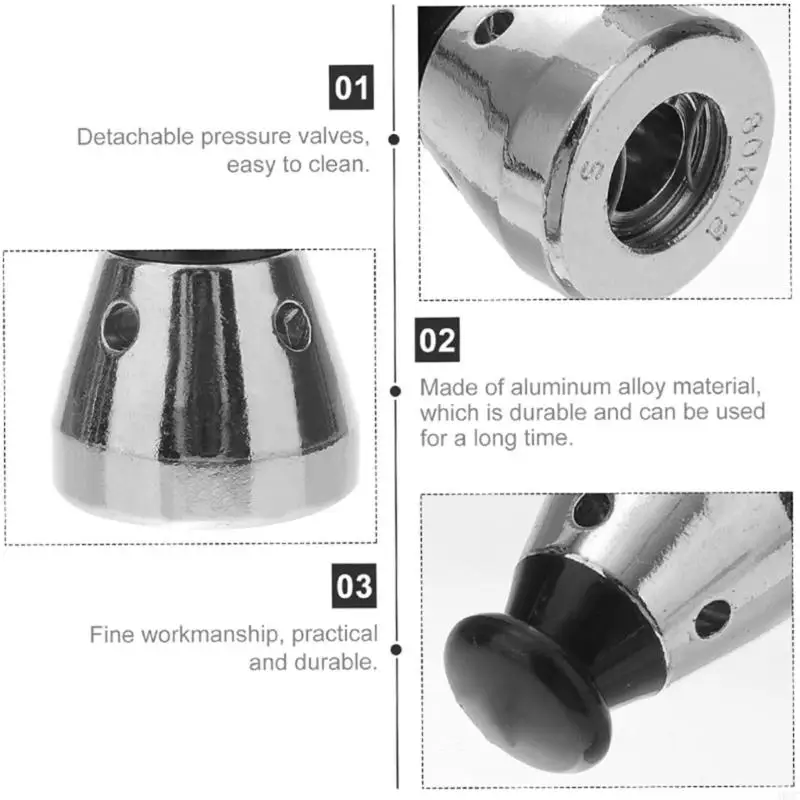 A0NC Convenient Float Valves Pressure Cooker Relief System for Pressure Cooker