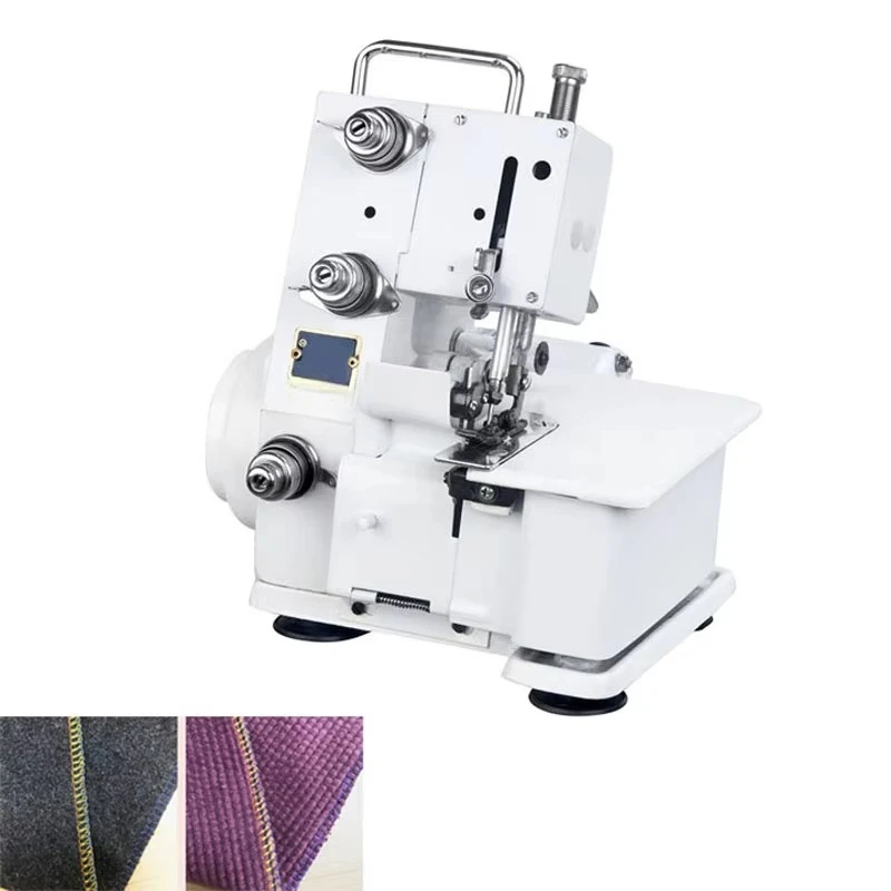 Household Machine Electric Desktop Overlock Small Sewing Machine Four-Line Electric Desktop Edge Binding Machine 220V