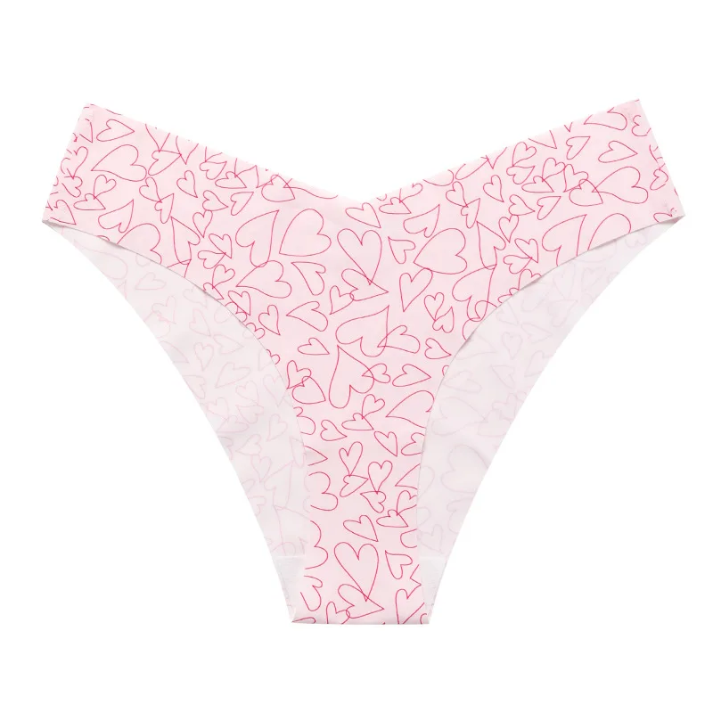 Lover's limited panties women's ice silk traceless cotton crotch women's briefs