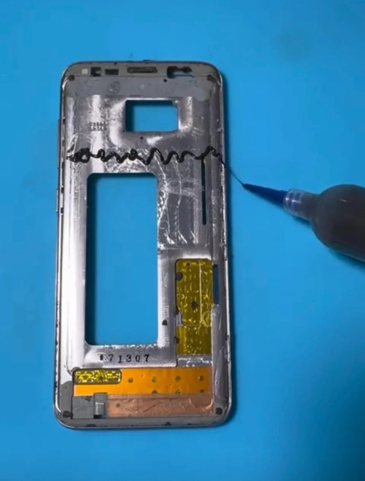 Lanrui قوس لاصق 10ml30ml مناسبة لجميع حامل جوّال بلاستيكي l الإطار الأوسط الغطاء الخلفي الترابط أداة إصلاح الغراء إعادة العمل #2