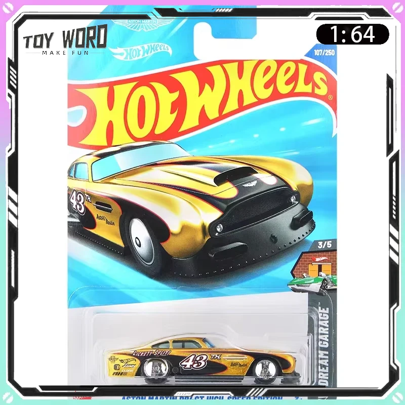 

2025E Hot Wheels TH Car Model Super Treasure Hunt ASTON MARTIN DB4GT High-Speed Edition Limitied Collectible Model Boy Toy Gift