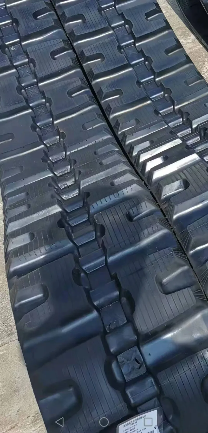 Rubber Tracks 180x72x41 to 500x92x84w Multiple Dimensions Universal Compatible Replacement for Excavator Undercarriage