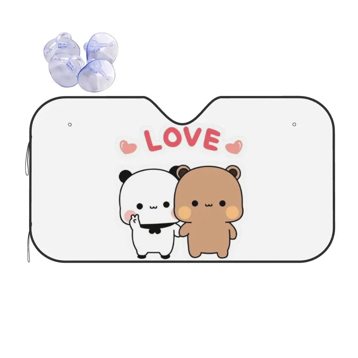 

Персик и Гома Бубу Дуду Воздушный шар Солнцезащитный козырек Лобовое стекло автомобиля Переднее лобовое стекло Солнцезащитный козырек Аксессуары Чехлы