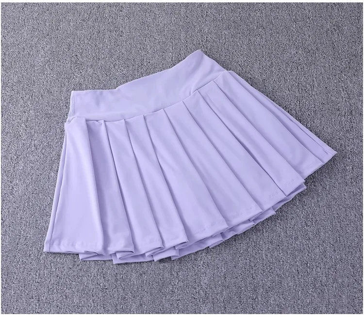 Schnell trocknende, plissierte Tennisröcke für Damen mit mittlerer Taille, niedliche sportliche Workout-Laufsport-Golf-Skorts – Detail 13