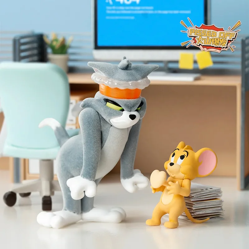 

Genuine 52TOYS TOM and JERRY Mental State Tasting Series Blind Box Room Desktop Decor Birthday Gift for Friends Family Kids Cute