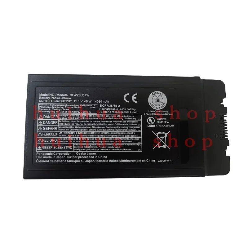 CF-VZSU0PW CF-54 CF-VZSU0PR 46WH high capacity Battery for Panasonic TOUGHBOOK zm