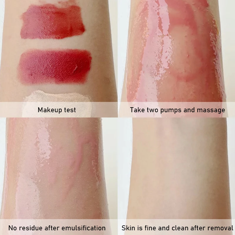 120ml Large Capacity 7-in-1 Quick Makeup Remover Oil: Easy to Emulsify, Gentle and Non-Irritating, Removes Makeup More Thoroughly, Refreshing and Non-Irritating, Good Makeup Remover Product, Makeup Remover Lotion, Makeup Remover Oil, Suitable for Face, Eyes, Lips, and Body, Effectively Removes Various Stubborn Makeup Products, Deep Cleansing, Nourishing and Moisturizing, Does Not Dry Out or Cause Tightness, Easy to Use