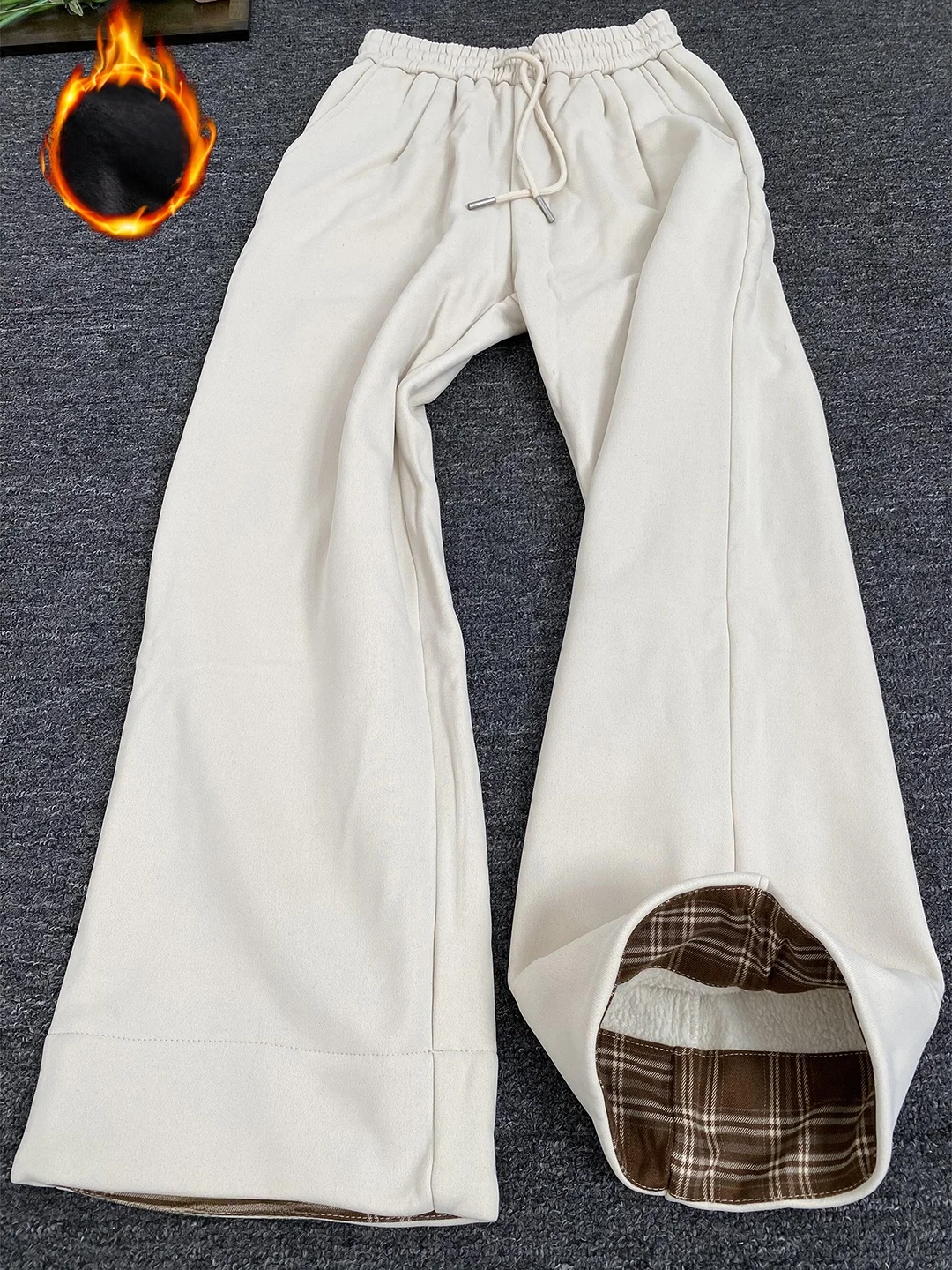 

Мужские зимние брюки American Sle с флисовой подкладкой, утепленные, прямого кроя, широкие, теплые, удобные, повседневные