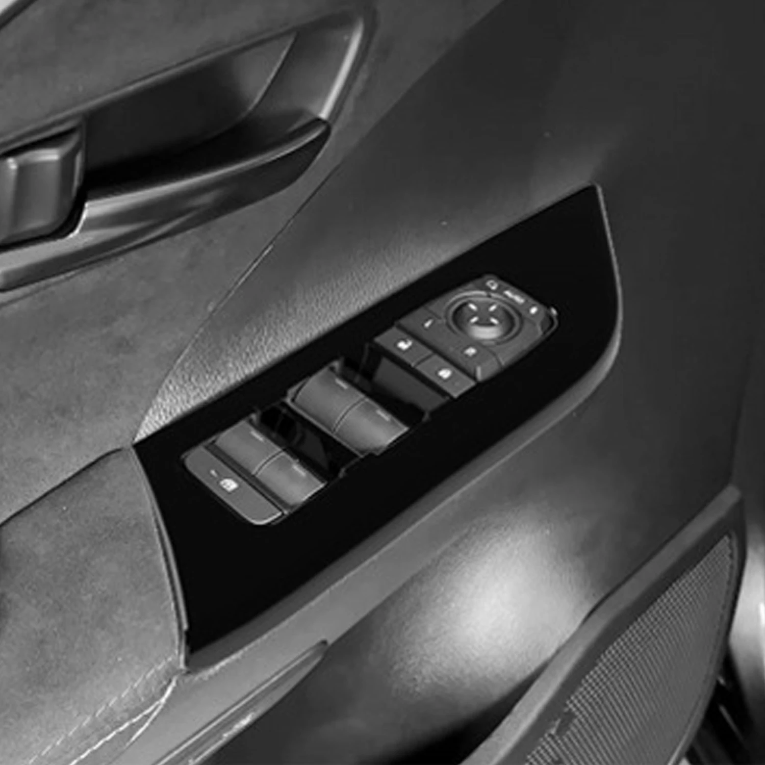 

Только левый руль! Для Toyota C-HR AX20 2024 2025 автомобильные аксессуары ABS дверь автомобиля переключатель подъема окна крышка накладка 4 шт.