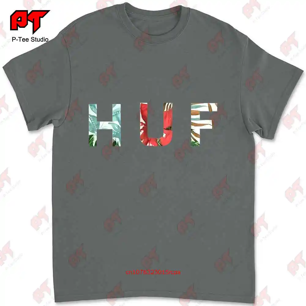 Huf Floral Logo T-shirt KADQ