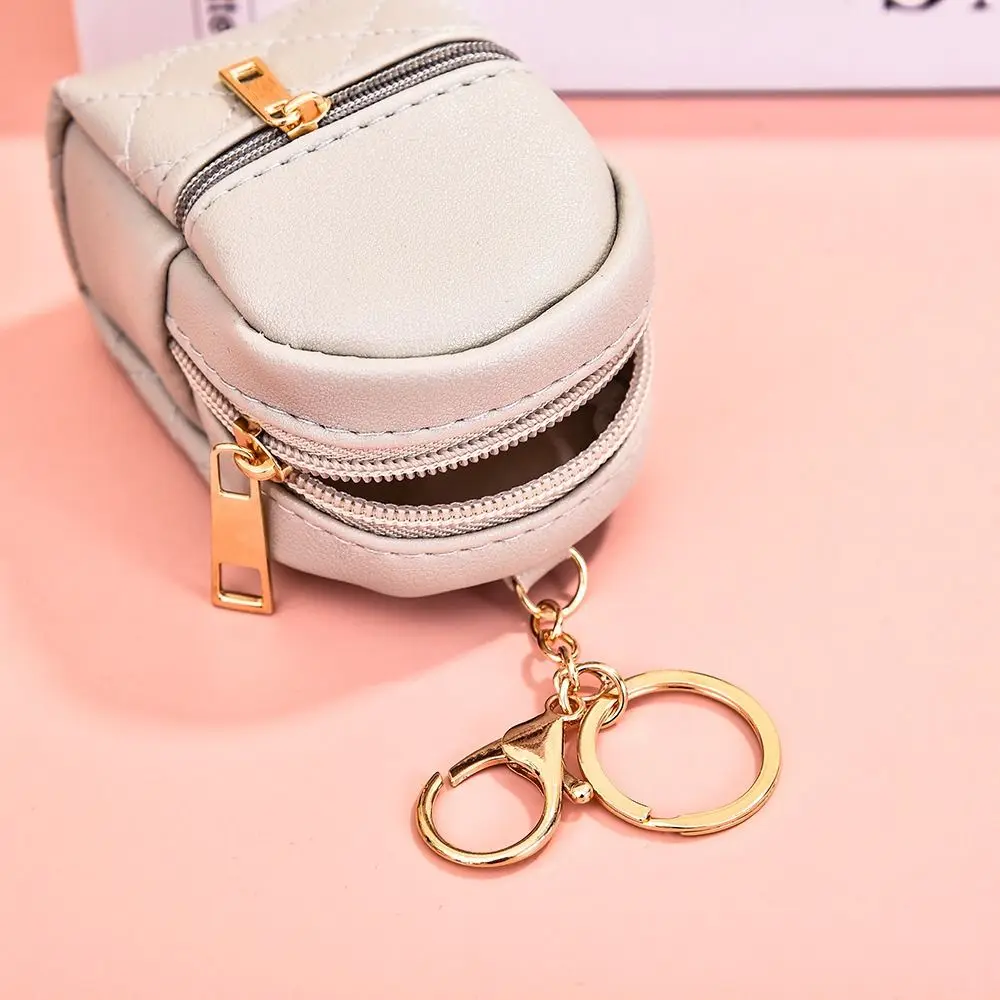 Mini borsa da donna per ragazza, portamonete con cerniera, portamonete, portafoglio per chiavi