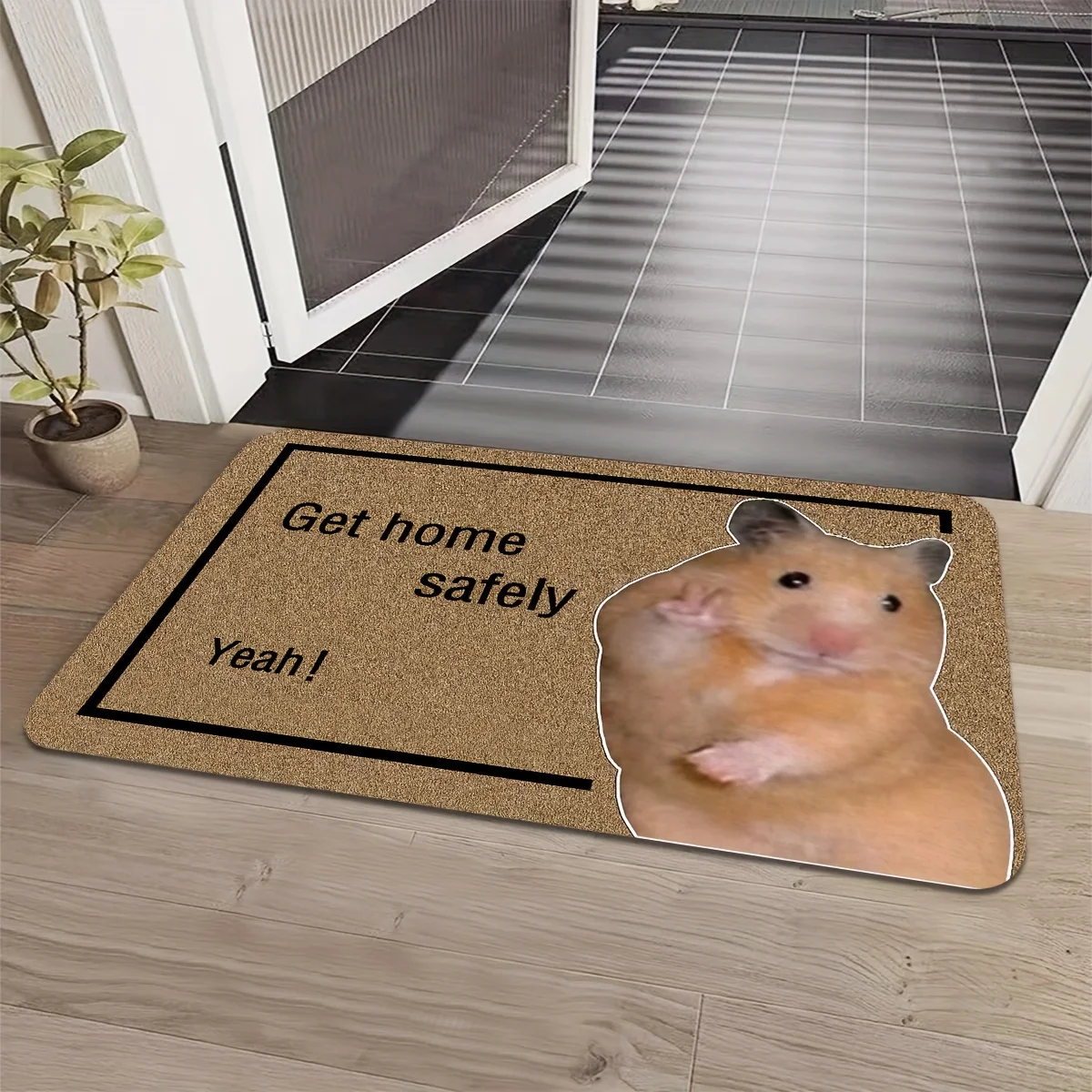 Adorable Brown Hamster 