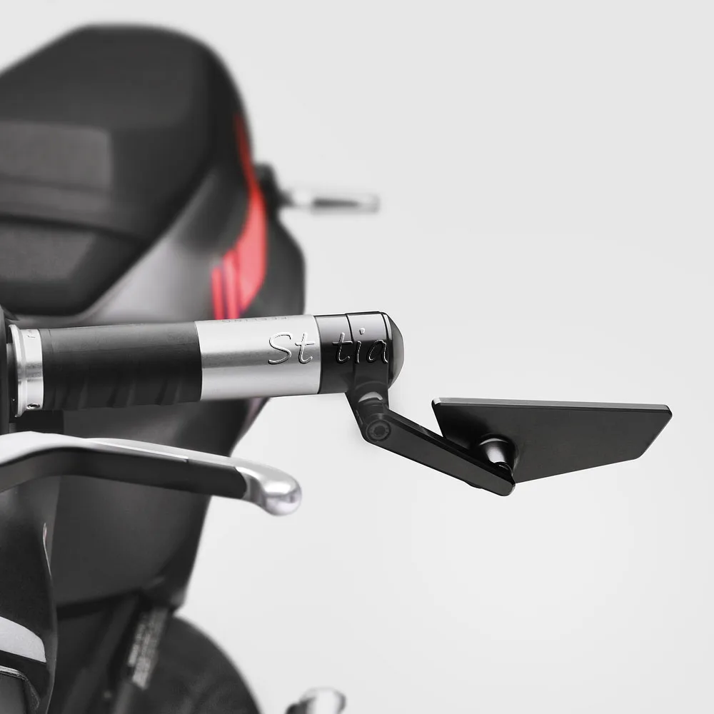 New Motorcycle Black Rearview Mirror Aluminum Rear View Mirrors For Ducati Streetfighter V4 S V4S STREETFIGHTER V2