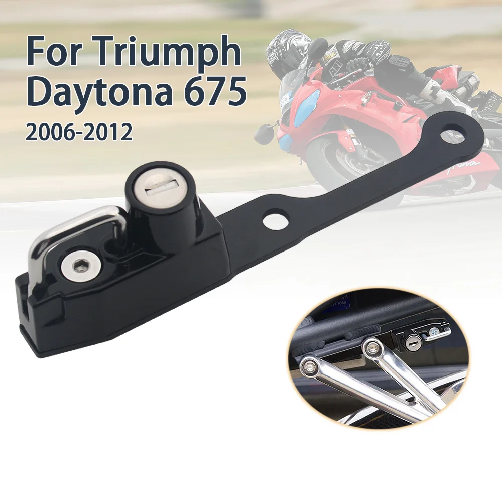 

Набор замков для мотоциклетного шлема Daytona675, защита от кражи, защита от ржавчины, прочные аксессуары из алюминиевого сплава