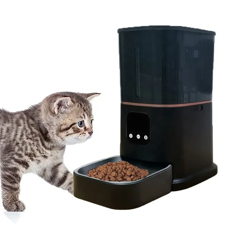 

CANBOUN 4L Capacity Smart Home Automatic Wireless Wifi Remote Control Pet Food Feeder Support Video For Dogs And Cats