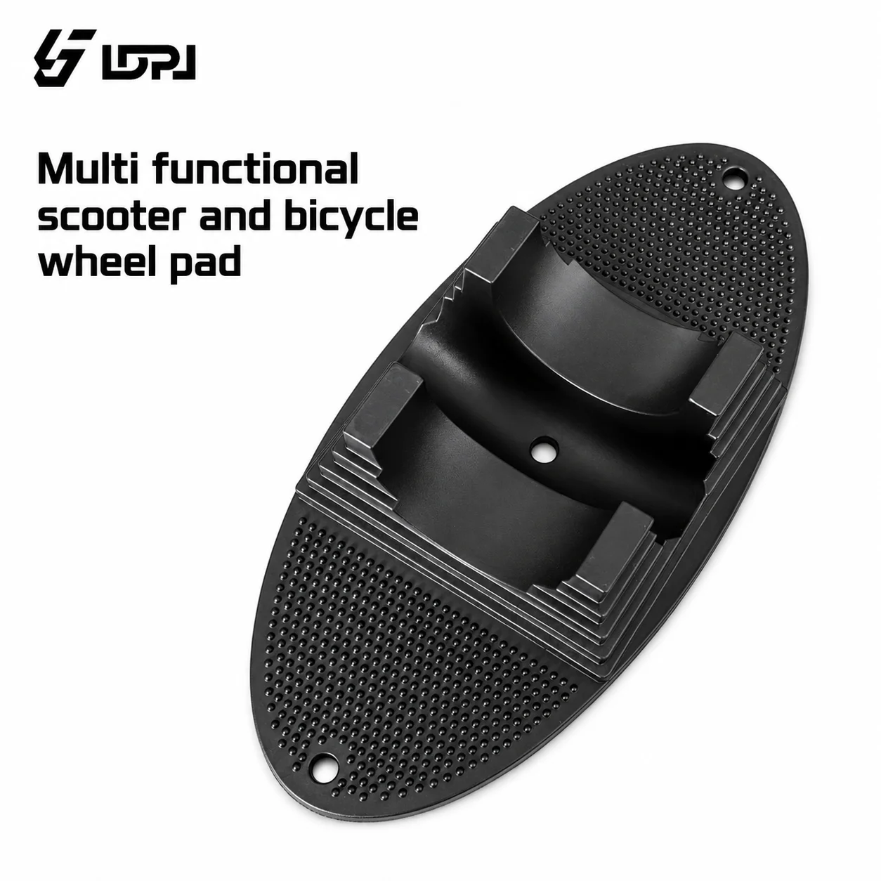 LDPJ Black Multifunctional Scooter/Bicycle Wheel Pad, High-Strength and Durable, Solves the Problem of Bicycle Parking