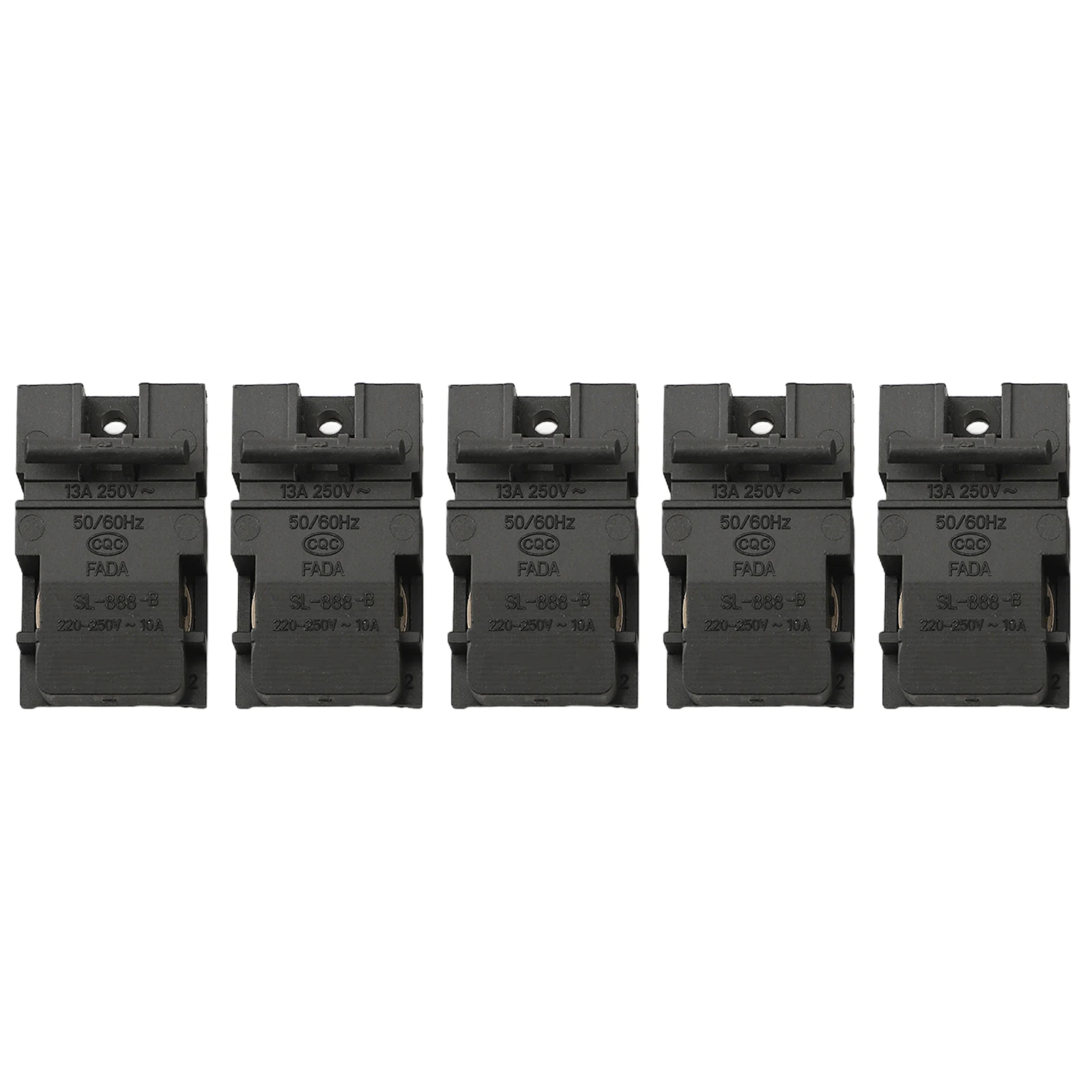 5 Pack 250V 13A Thermostat Switch for Electric Kettle SL 888 B TM-XD-3 Temperature Control with Overload Protection