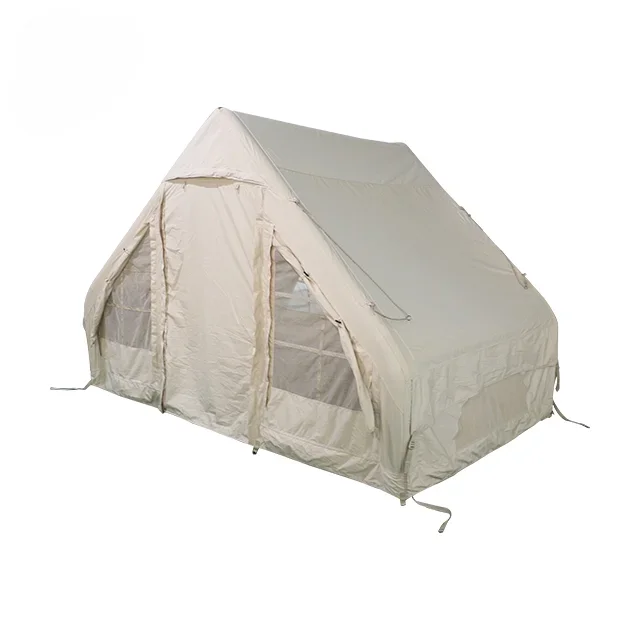 -Tenda de acampamento ao ar livre glamping lona tenda casa carpas para glamping zelt