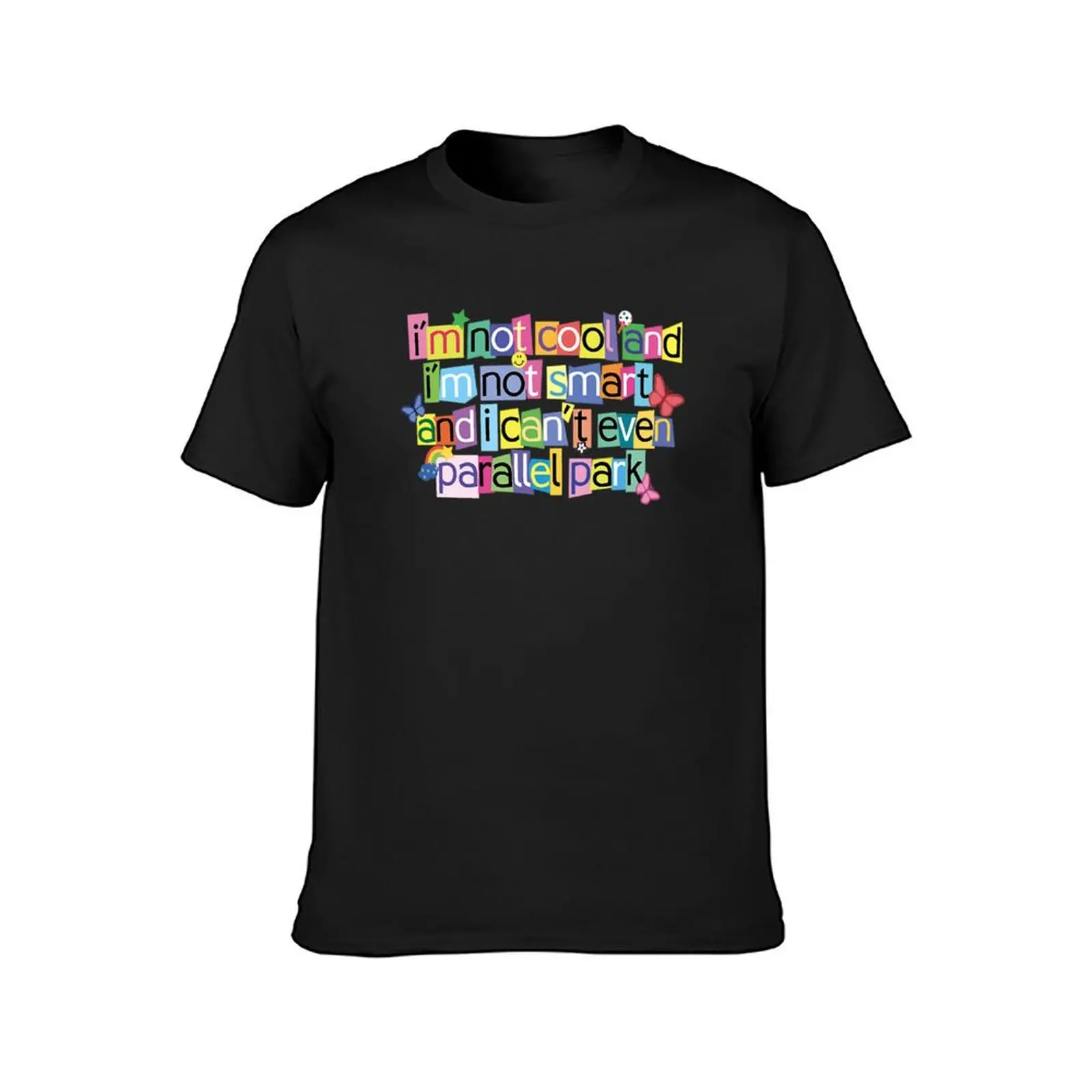 Sour Brutal Parking Lyric T-Shirt sublime summer tops customizeds oversized t shirts for men